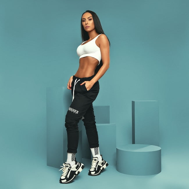 calça saruel feminina preta